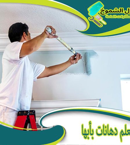 معلم دهانات بأبها