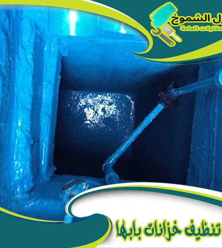 شركة تنظيف خزانات بابها