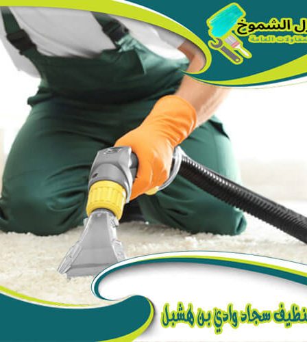 شركة تنظيف سجاد وادي بن هشبل