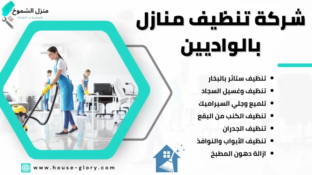 شركة تنظيف منازل بالواديين