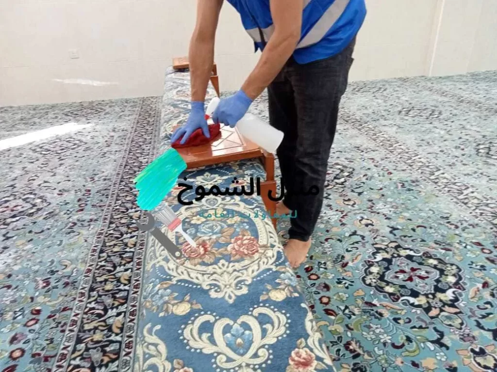 تنظيف سجاد المساجد