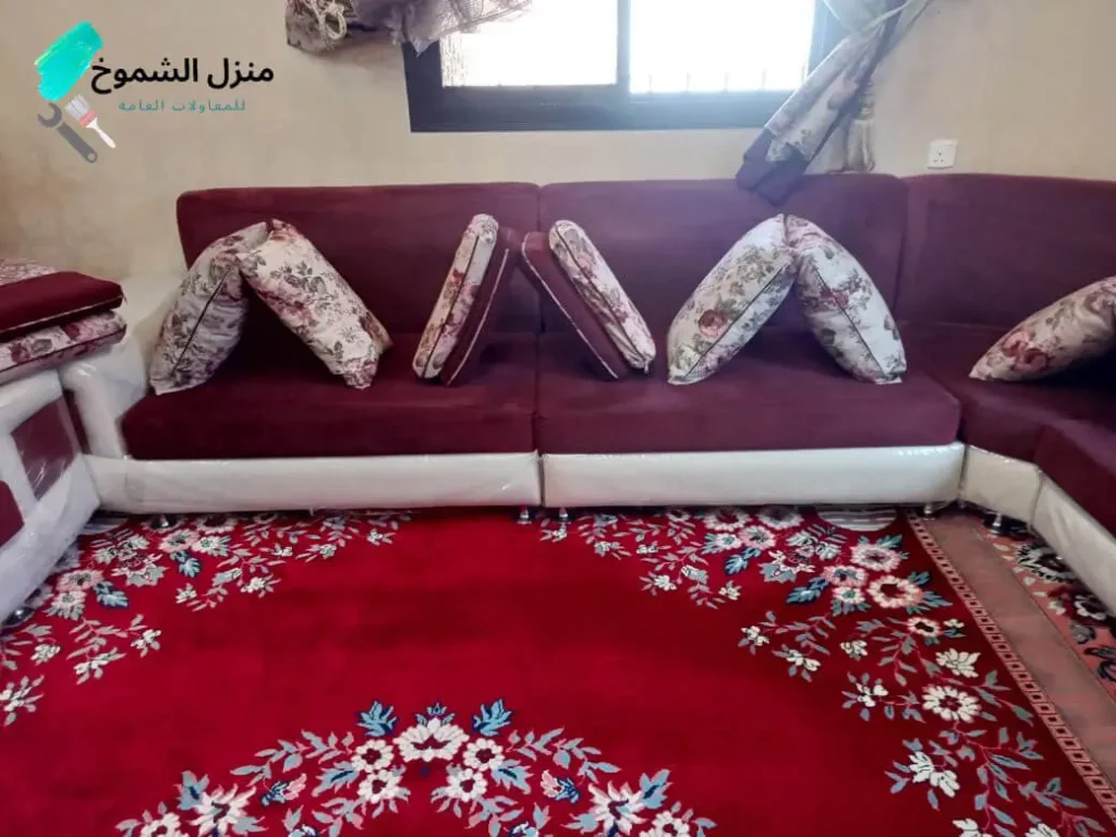 تنظيف الكنب من البقع